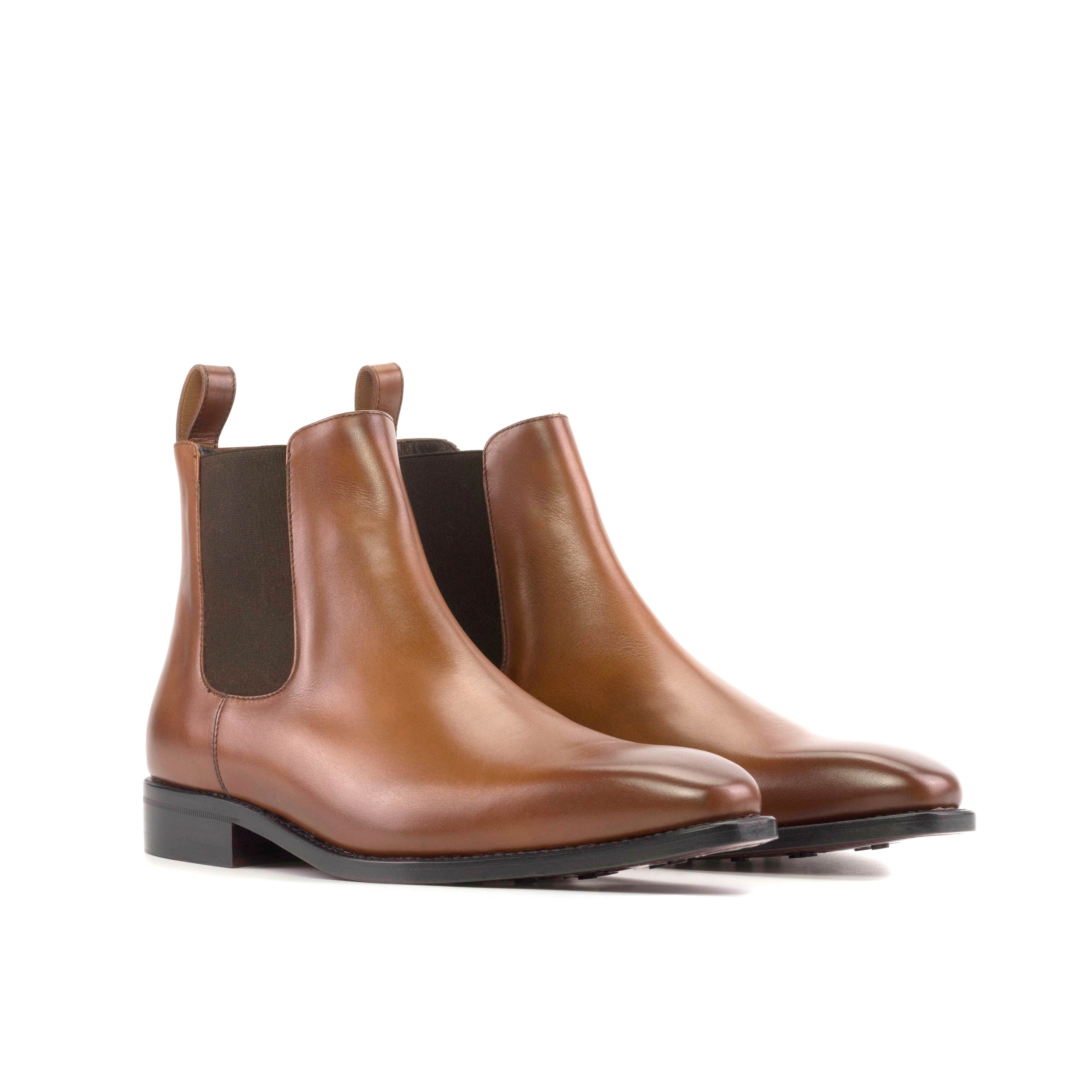 Caramel Chelsea Boots