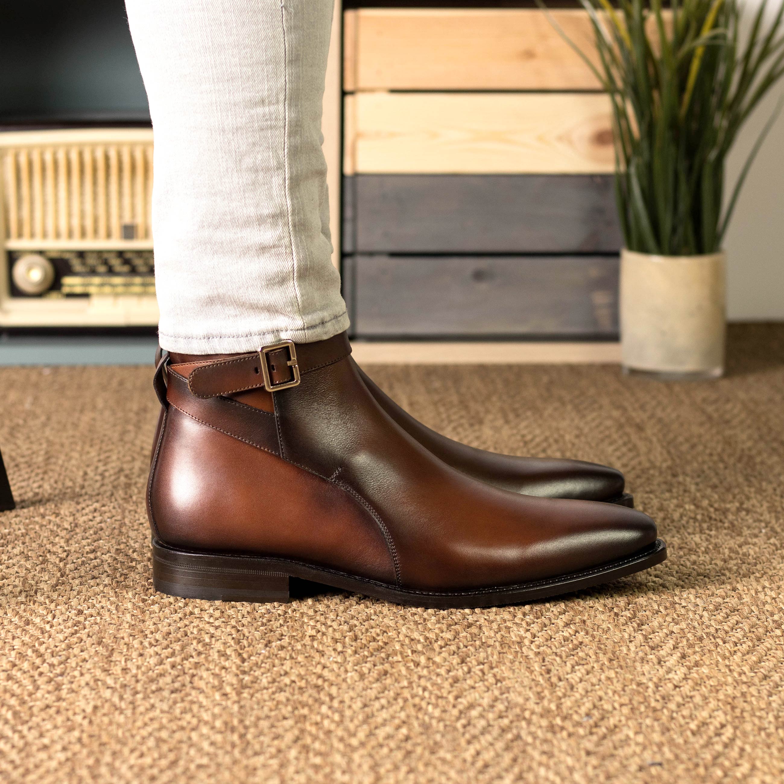 Medium Brown Jodhpur Boots