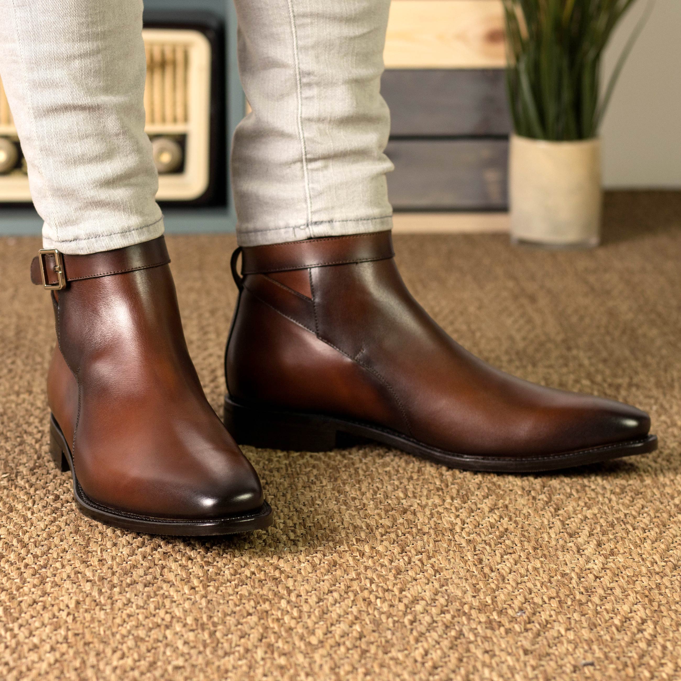 Medium Brown Jodhpur Boots